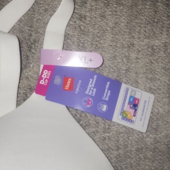 Hanes ComfortFlex Fit Dreamwire T-Shirt Bra, Style MHG563 Size XL + - Picture 8 of 9